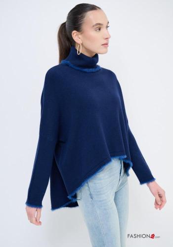 faux fur long sleeve Rollneck - ph 3