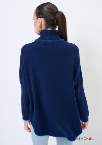 faux fur long sleeve Rollneck - ph 4