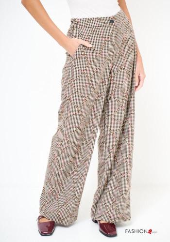 Geometrisches Muster Hose - ph 2