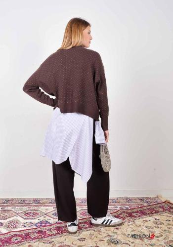 Sweater with rhinestones - ph 3