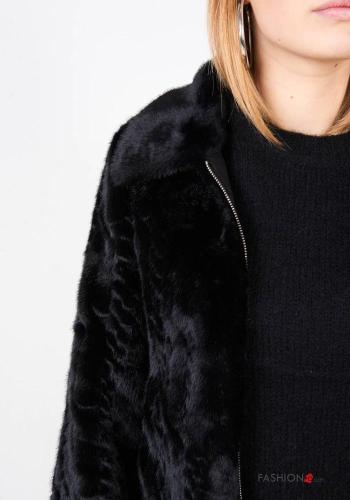 faux fur Bomber Jacket - ph 2