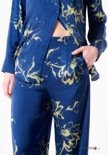 Blumenmuster Hose - ph 2