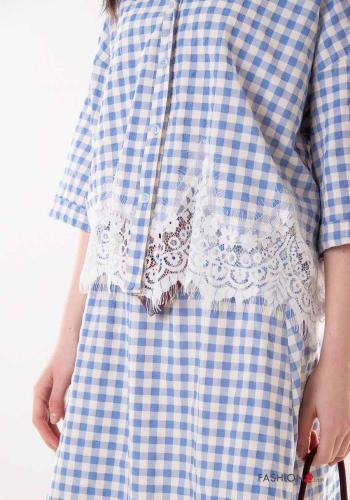 Camisa renda Padrão Vichy - ph 2