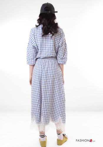 Saia renda Padrão Vichy - ph 4