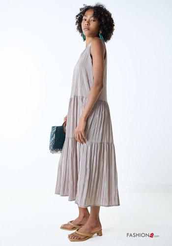 Robe sans manches à col en V - ph 3