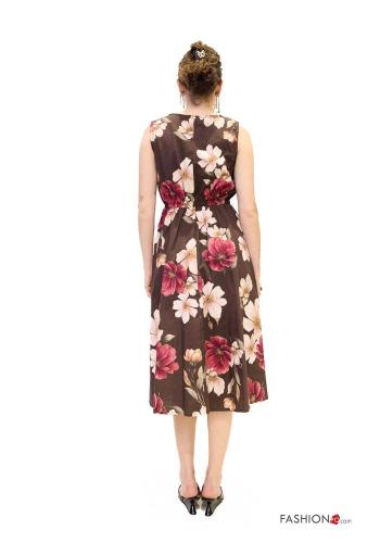 Abito in Cotone Fantasia floreale - ph 4