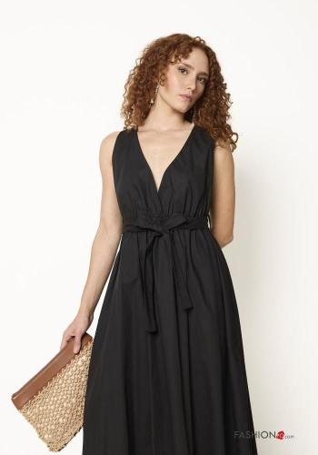 Vestido em Algodão gola V - ph 2
