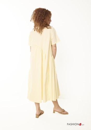 Vestido em Algodão manga curta - ph 4