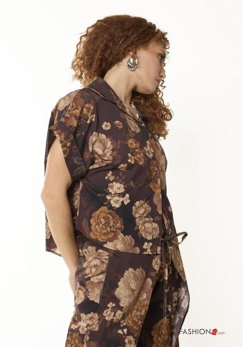 Camisa em Algodão Floral - ph 2