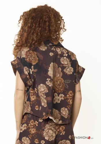 Camisa em Algodão Floral - ph 3
