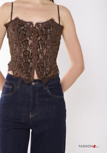 Top pizzo scollato sulla schiena - ph 2