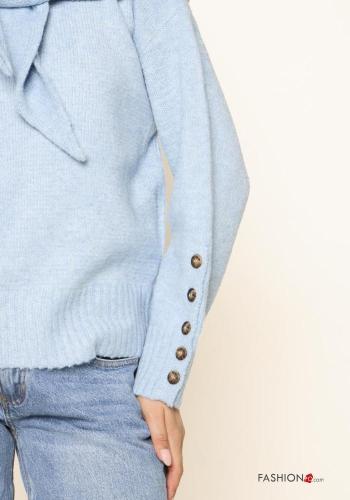 Maglione in Misto Lana con bottoni - ph 2