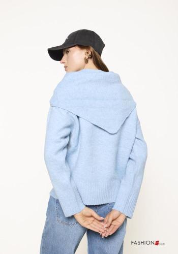 Maglione in Misto Lana con bottoni - ph 4