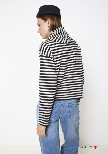 Maglione in Misto Lana Fantasia righe - ph 4