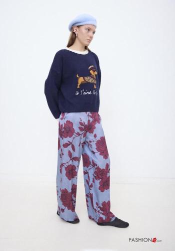 Pantalone Fantasia floreale - ph 2