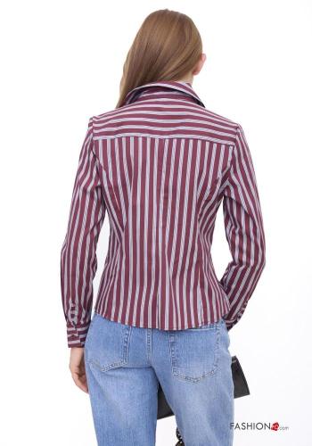 Camicia in Cotone Fantasia righe - ph 3