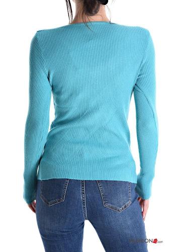 Lässiges Strickpullover - ph 4