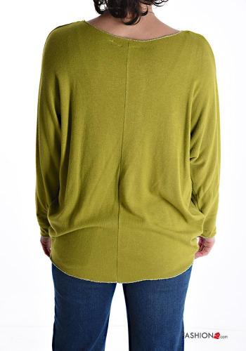 Maglietta a manica lunga maniche lunghe con paillettes - ph 2