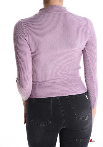 Ribbed long sleeve Sweater Rollneck - ph 3