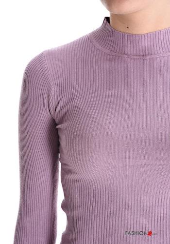 Ribbed long sleeve Sweater Rollneck - ph 5