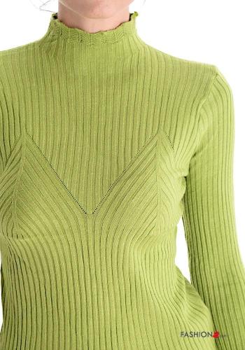 Ribbed long sleeve Sweater Rollneck - ph 4