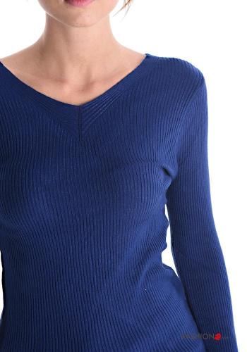 Ribbed Sweater with v-neck - ph 5