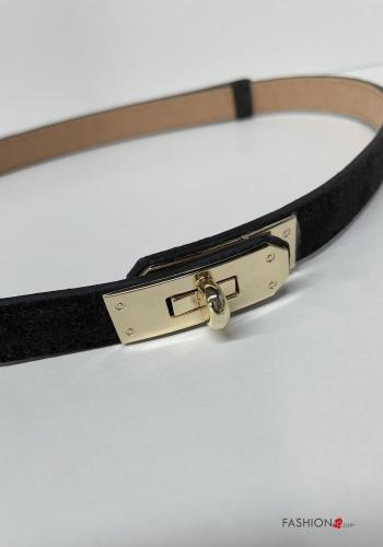 Wildleder Gürtel aus Echtes Leder - ph 2