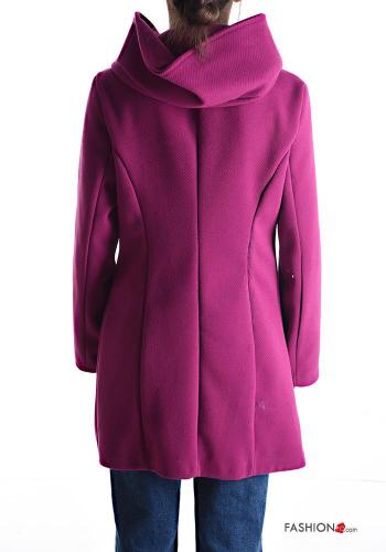 Coat with pockets with hood with zip - ph 2