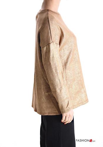 Camiseta de manga larga De lurex cuello redondo - ph 3