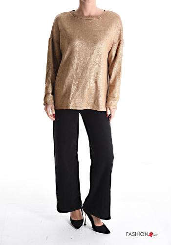 Camiseta de manga larga De lurex cuello redondo - ph 5