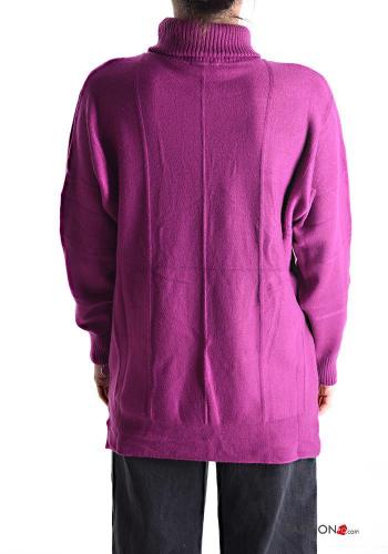 Maglione maniche lunghe a collo alto - ph 2