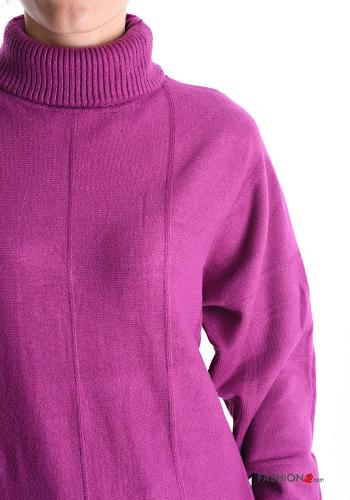 Maglione maniche lunghe a collo alto - ph 4