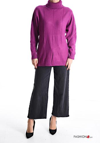 Maglione maniche lunghe a collo alto - ph 5
