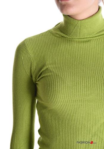 Ribbed long sleeve Rollneck - ph 4