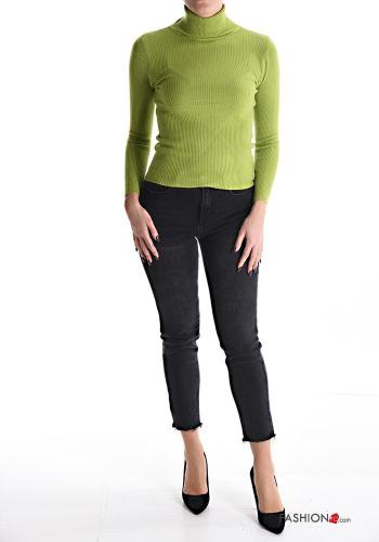Ribbed long sleeve Rollneck - ph 5