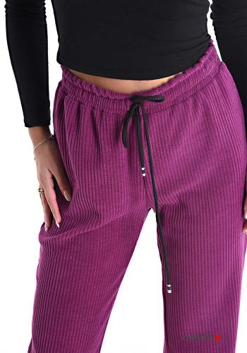 wide leg Trousers with elastic - ph 2