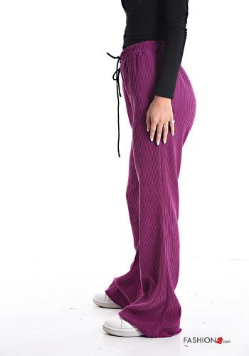 wide leg Trousers with elastic - ph 3