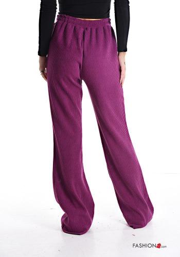 wide leg Trousers with elastic - ph 4
