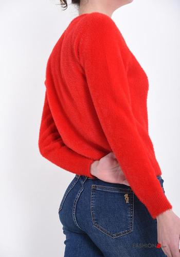 Maglione maniche lunghe scollo a V - ph 2