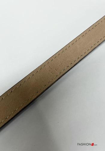 Cintura in Vera pelle camoscio con fibbia - ph 3