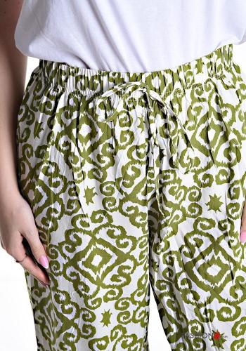 wide leg Hose mit gummizug - ph 4