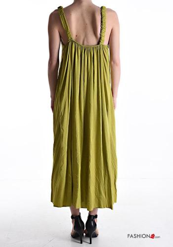 Abito scollato sulla schiena lungo oversize senza maniche - ph 2