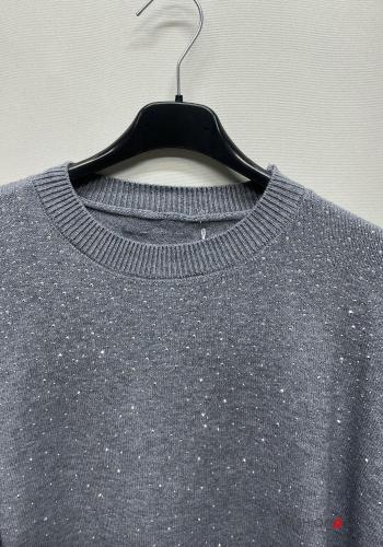 Conjunto manga comprida gola redonda com strass com elástico - ph 5