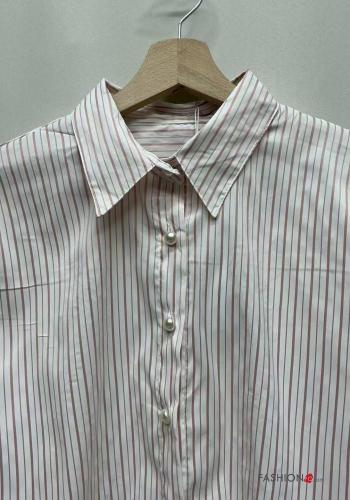 Camicia in Cotone Fantasia righe - ph 2