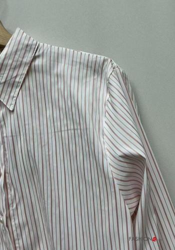 Camicia in Cotone Fantasia righe - ph 3
