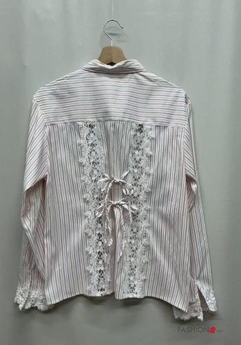 Camicia in Cotone Fantasia righe - ph 5