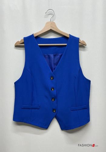 Smanicato con bottoni scollo a V - ph 2