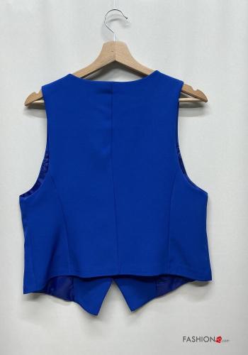 Smanicato con bottoni scollo a V - ph 4