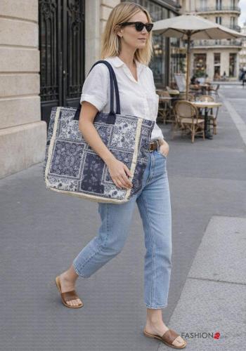 Bolsa Shopper Estilo Casual - ph 1