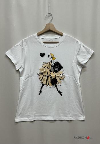 T-shirt in Cotone oversize - ph 2